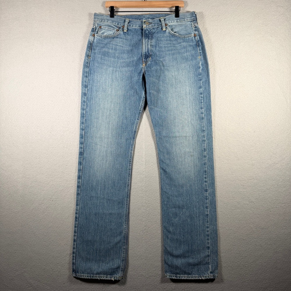 Polo Ralph Lauren Classic 867 Mens Jeans 34x34 Medium Wash Blue Straight Leg